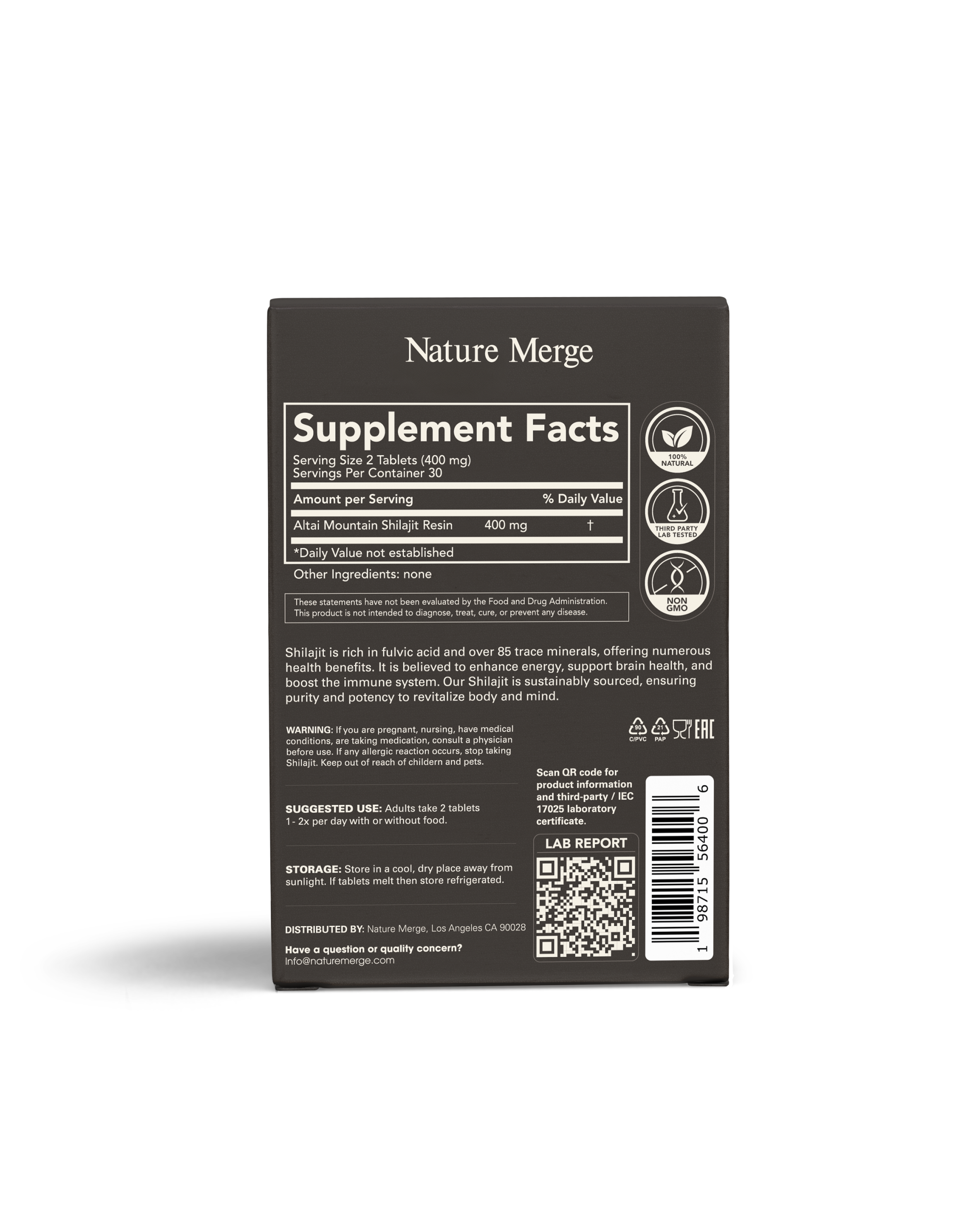 Shilajit Tablets